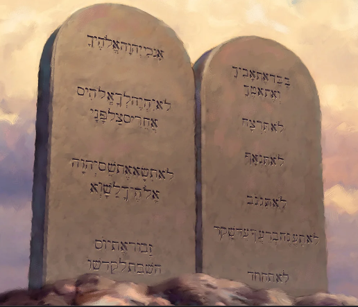The Ten Commandments of Yahweh