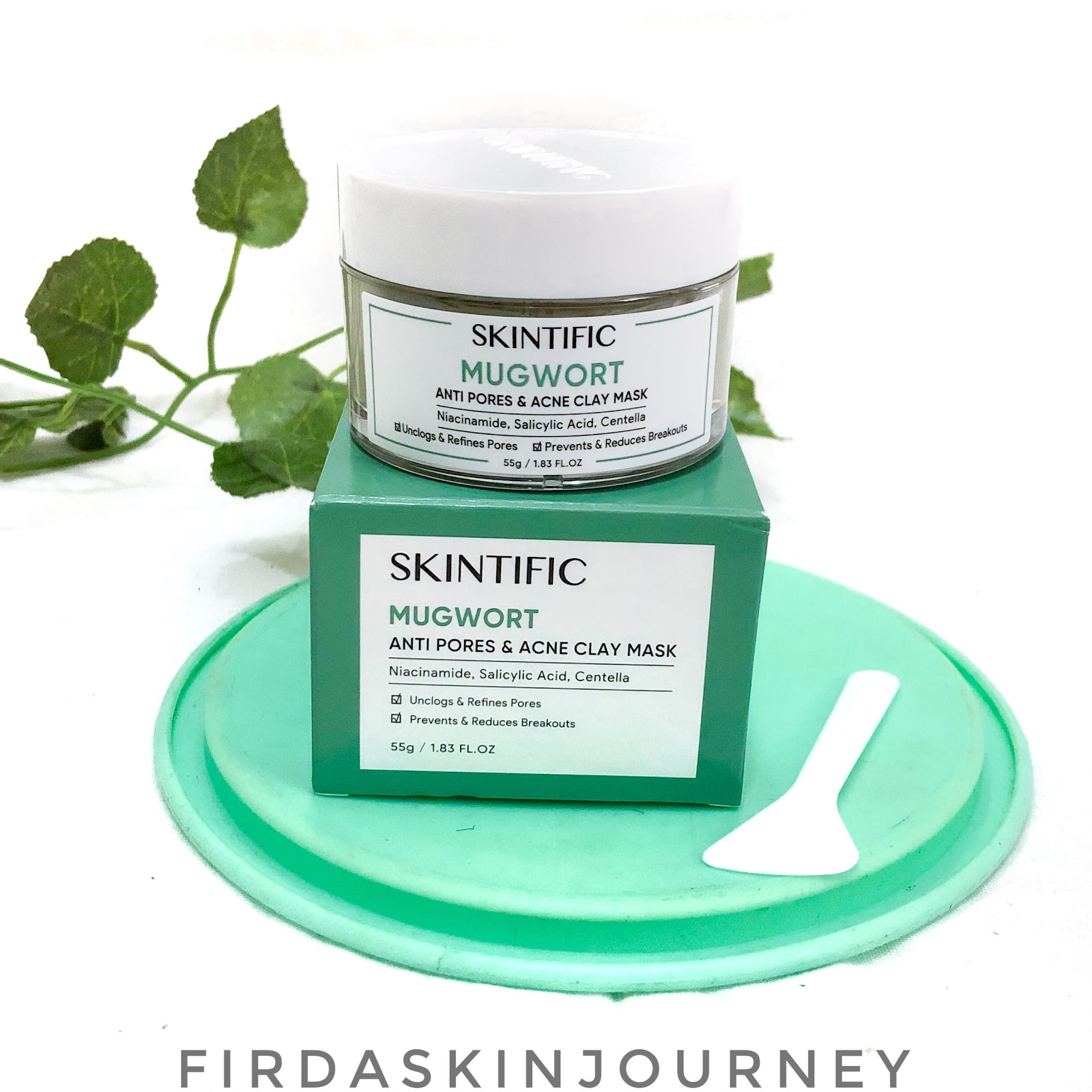 Review: Skintific Mugwort Anti Pores & Acne Clay Mask