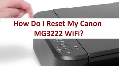 Canon MG3222 WiFi setup