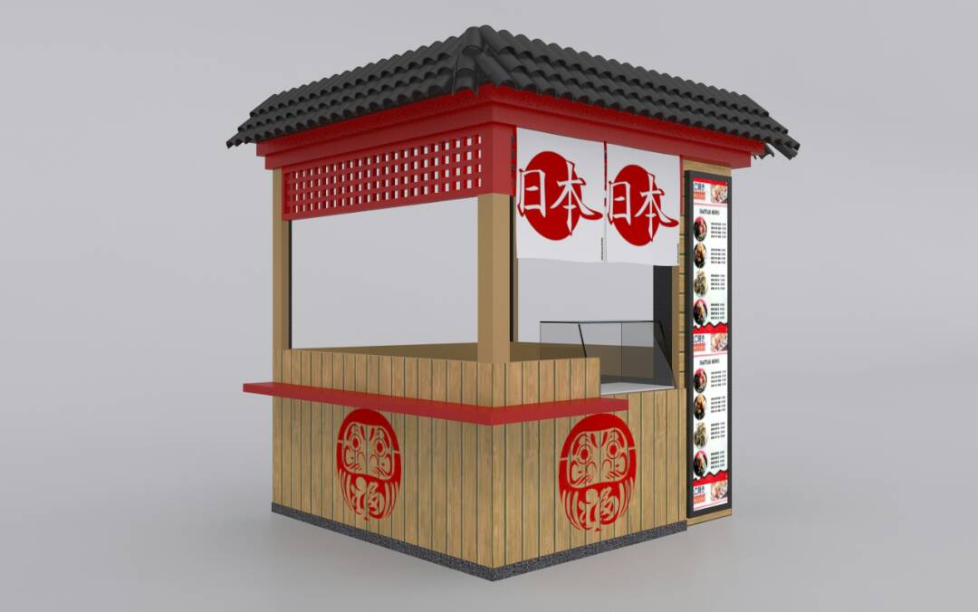 Booth makanan  Jepang Indoor