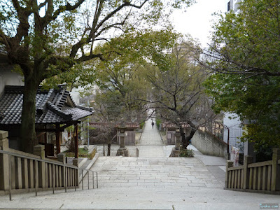 高津宮高津神社表参道