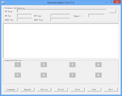 Cara Flashing Menggunakan RockChip Batch Tool