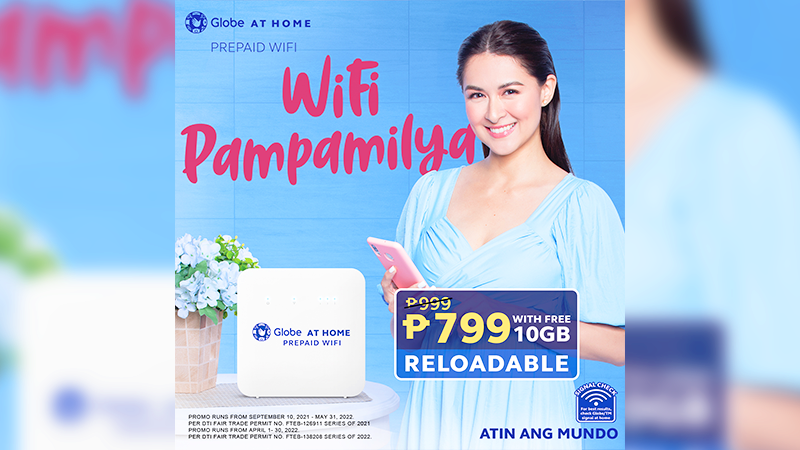 Globe at Home Prepaid WiFi gets price cut, now down to PHP 799!