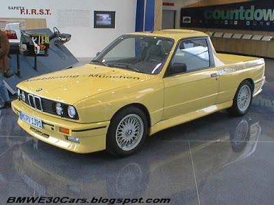 and there are even some BMW E30 M3 pickup cars