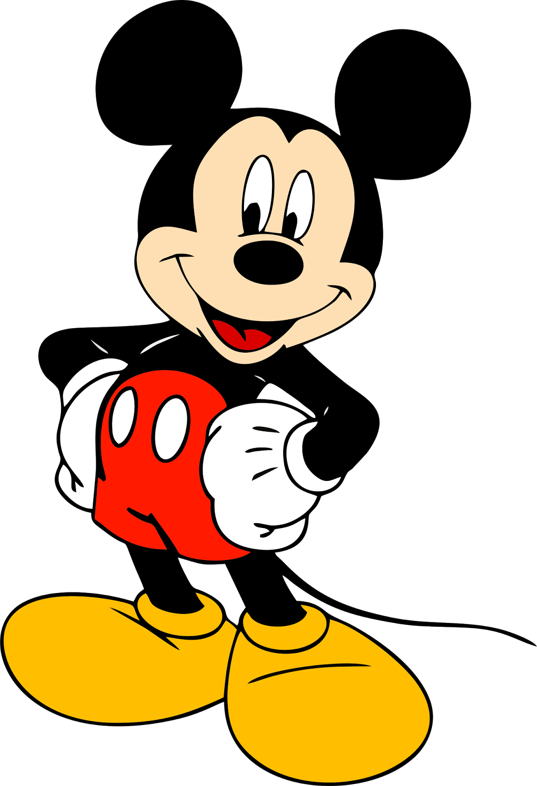 Download Vektor Mickey Mouse HD Format PNG DODO GRAFIS