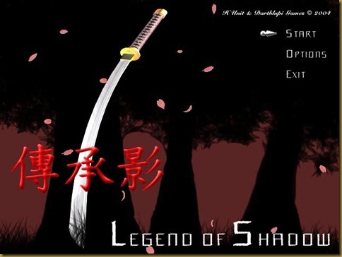 Legend of Shadow タイトル