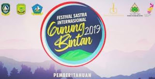Undangan Puisi Festival Sastra Internasional Gunung Bintan 2019