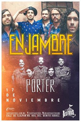 Enjambre y Porter juntos en Carpa Astros