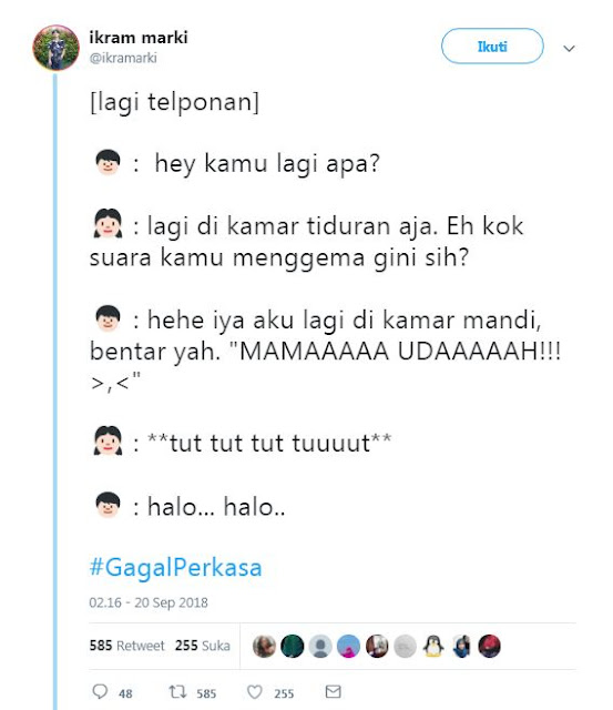 10 Obrolan Lucu 'Gagal Perkasa' Ini Ngena Banget Buat Cowok Lemah