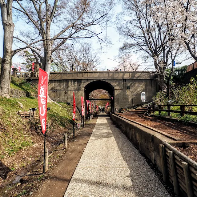 上田城　二の丸橋