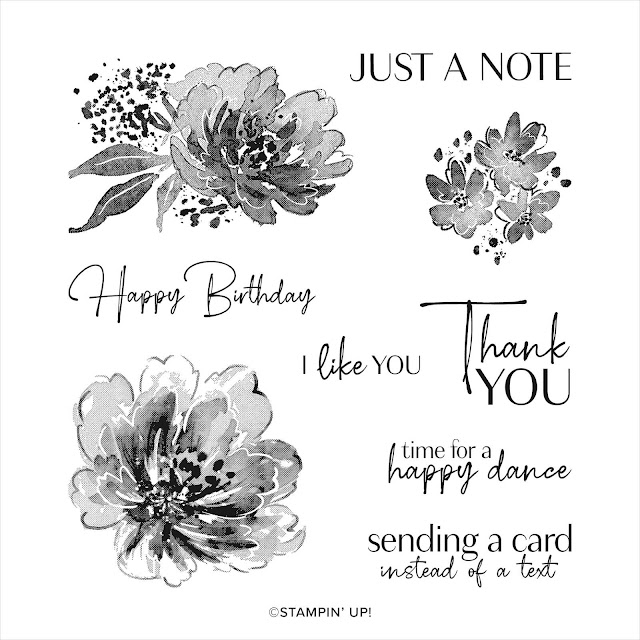 Craftyduckydoodah, Stampin' Up, Flowing Flowers, Stampers Showcase Blog Hop,