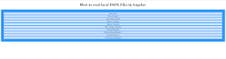 Read Local JSON Files In Angular