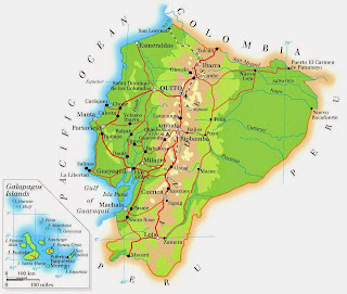 Mapas Geográficos do Equador