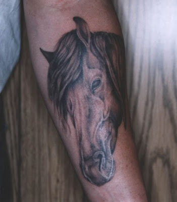 Animals Horse Tattoos Design-5