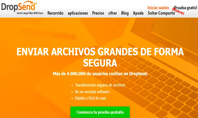 Cómo enviar archivos grandes como adjuntos en correo electrónico