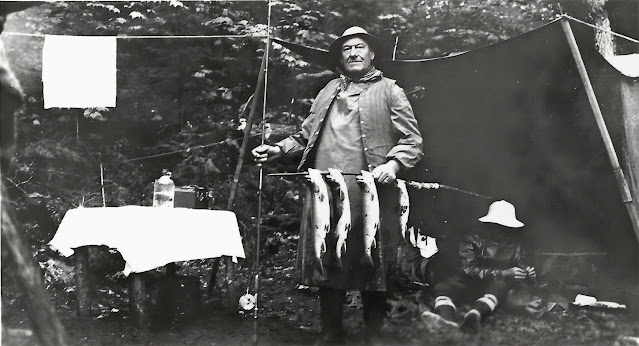 St. John River Trip: Possibly Bill Caldwell, Heymock Laker, ME, 1938