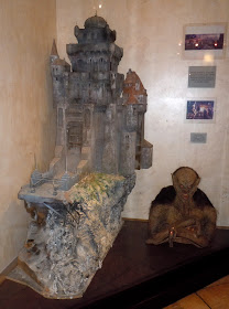 Bram Stoker's Dracula castle miniature model