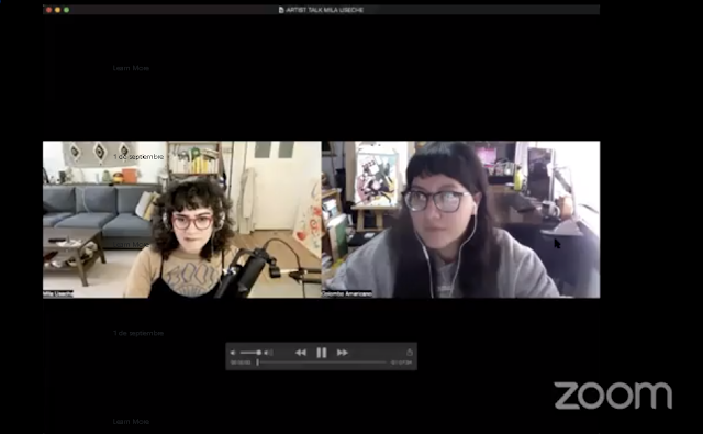 ARTIST TALK WITH MILA USECHE