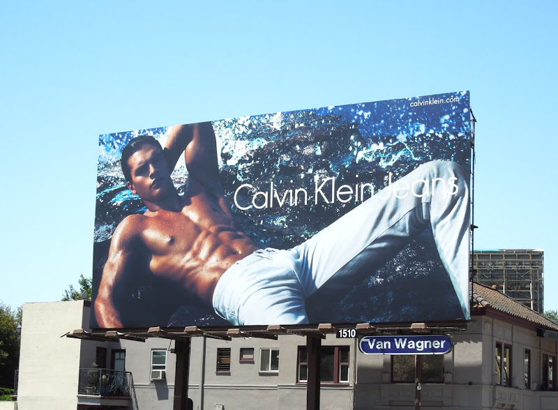 Calvin Klein Jeans Matthew Terry billboard