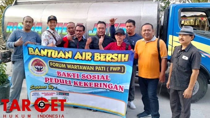 Baksos FWP Bagikan 10.000 Liter Air Bersih ke Desa Terdampak Kekeringan