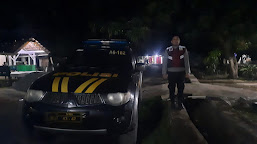 Polsek Cantigi Gelar Patroli Malam, Antisipasi Gangguan Kamtibmas