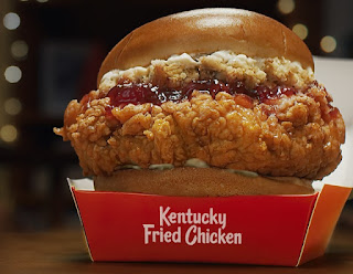 KFC Canada's Festive Chicken Sandwich