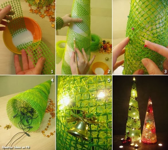 How to Recycle Do it Yourself Christmas  Decor  Tutorials 