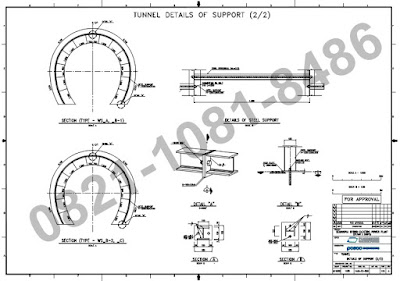 Jasa Fabrikasi Steel Rib Tunnel di Indonesia