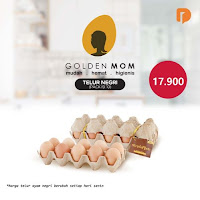 Dusdusan Golden Mom Telur Ayam Negri Isi 10 Butir ANDHIMIND