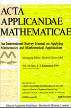 Acta Applicandae Mathematicae