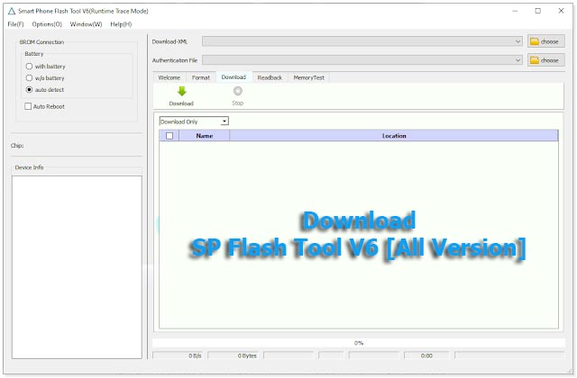 تحميل برنامج SP Flash Tool V6 [جميع الاصدارات]