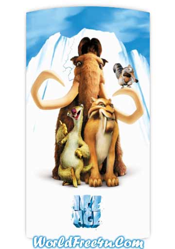 Poster Of Ice Age (2002) In Hindi English Dual Audio 300MB Compressed Small Size Pc Movie Free Download Only At worldfree4u.com