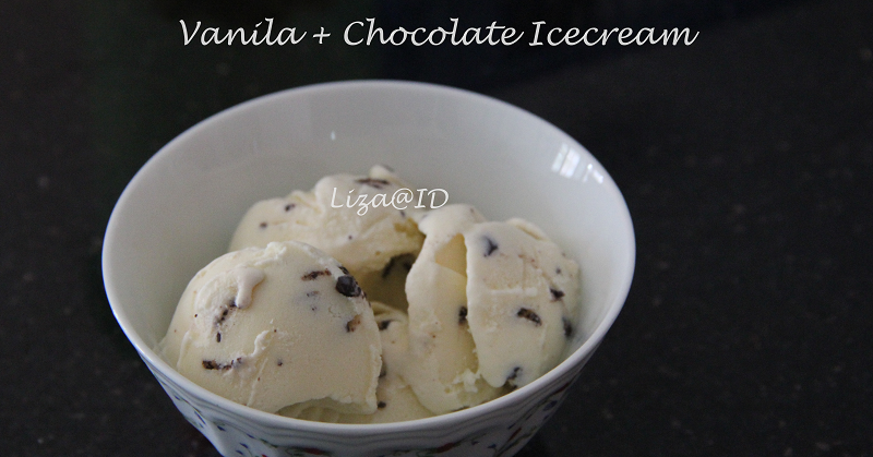 INTAI DAPUR: Homemade Vanila n Chocolate Ice cream