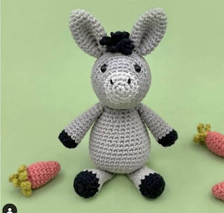 PATRON GRATIS BURRO AMIGURUMI 51782