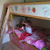 Fairy princess treehouse: KURA Bunk Beds with STUVA storage