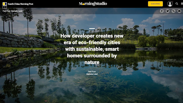 How developer creates new era of eco-friendly cities with sustainable, smart homes surrounded by nature