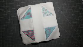 Modern Shoofly quilt block