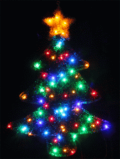 Animasi Pohon Natal Bergerak untuk HP Android_Animated Christmas Tree Android-iPhone_YUI