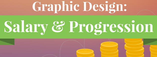 Expected Job Salary & Career Progression of Graphic Designer Infographic