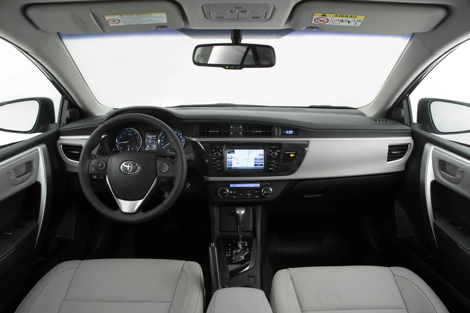 Novo Corolla 2015 - interior