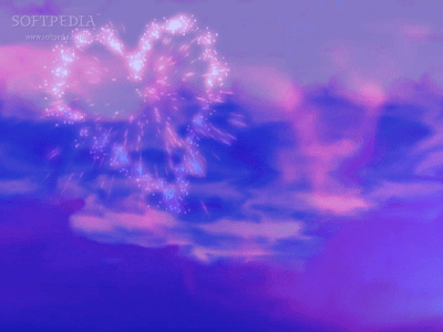 Download 3D Valentine Fireworks