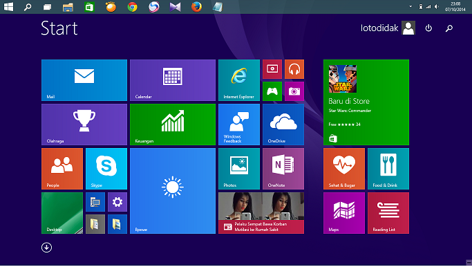 Screen Metro Di Windows 10