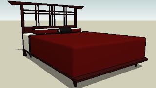 Trimble 3D Warehouse - Bed Frame with Styling