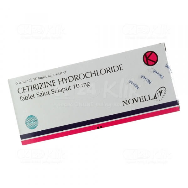 Penggunaan Cetirizine Hydrochloride