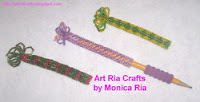 Pen / Pencil Wrap by Monica Ria