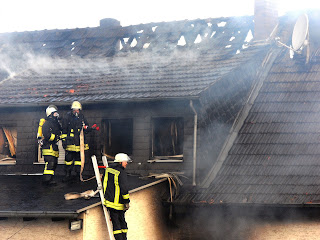 Burnt house