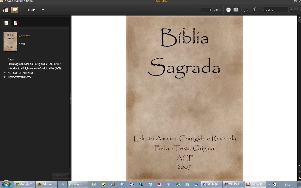 Bíblias Eletrônicas: Bíblia Sagrada ACF (Almeida Corrigida 