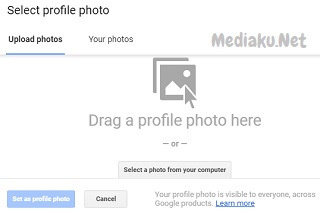 Mengganti Gambar Profil Di Gmail