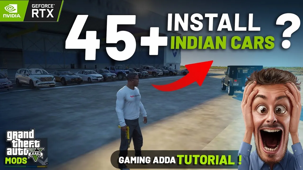 HOW TO INSTALL 45+ INDIAN CARS MOD IN GTA 5 HOW TO INSTALL 45+ INDIAN CARS MOD IN GTA 5