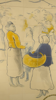 painel de Azulejos de autoria de Maria Almira Medina e de Jorge Cardoso